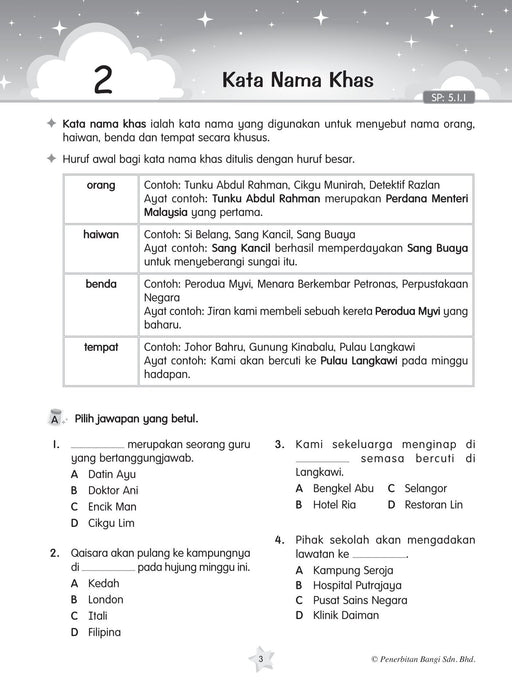 Praktis KSSR 2024 Tahun 6 Bahasa Melayu 国文练习