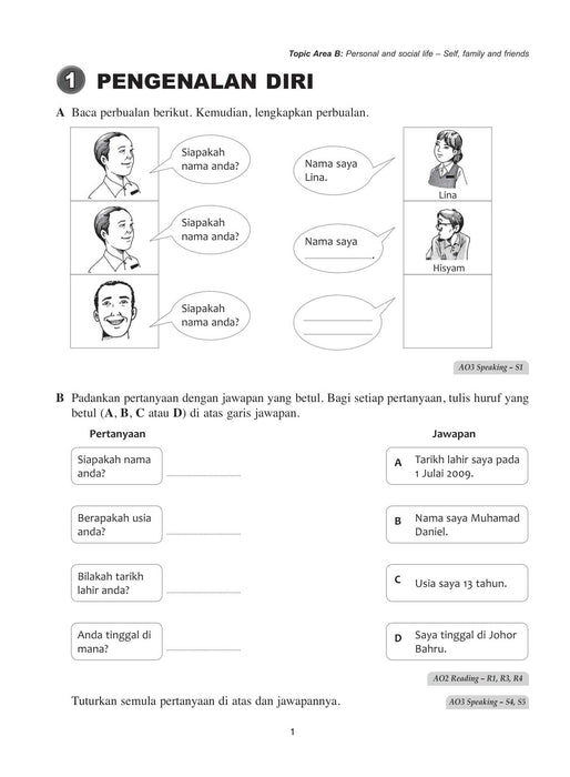 Cambridge IGCSE™ Malay As A Foreign Language Book 1