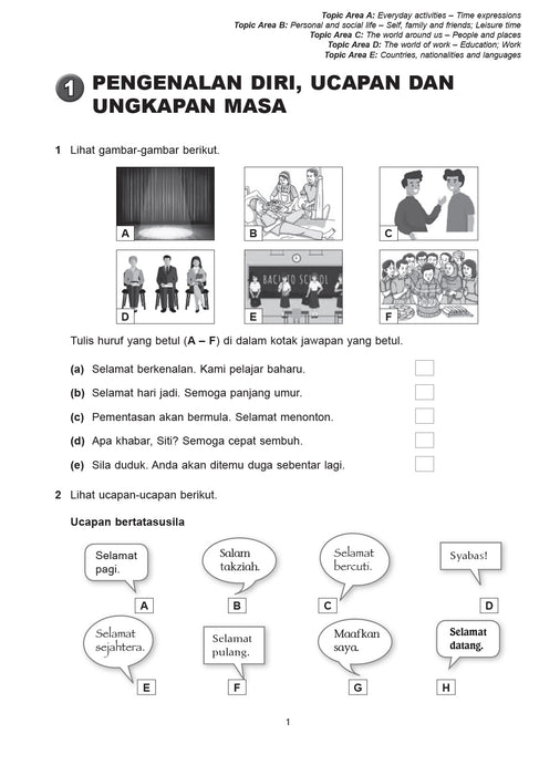 Cambridge IGCSE™ Malay As A Foreign Language Book 4