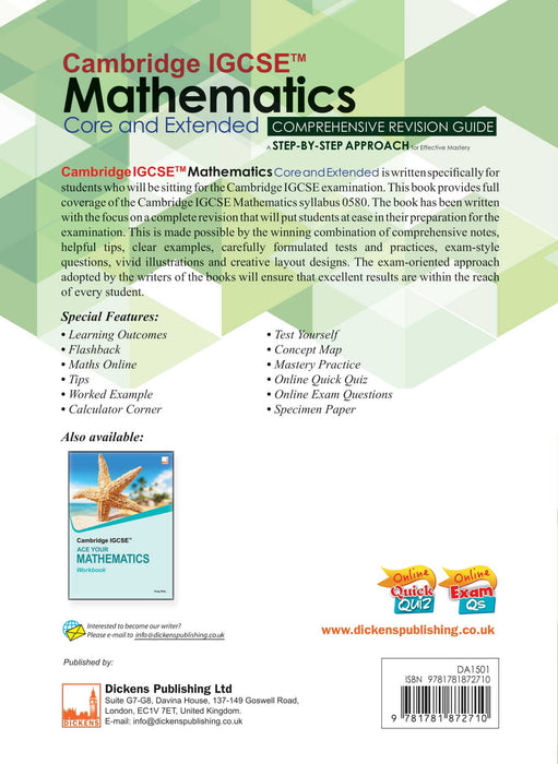 Cambridge IGCSE™ Mathematics Core and Extended