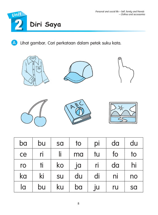 Cambridge Primary Malay Workbook 1