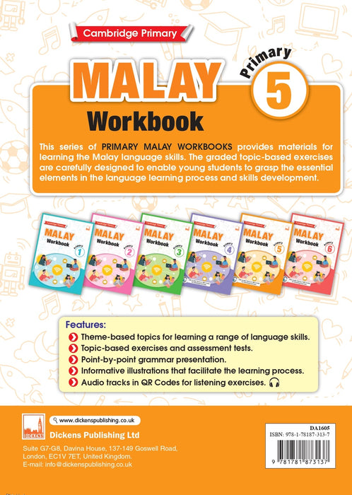 Cambridge Primary Malay Workbook 5