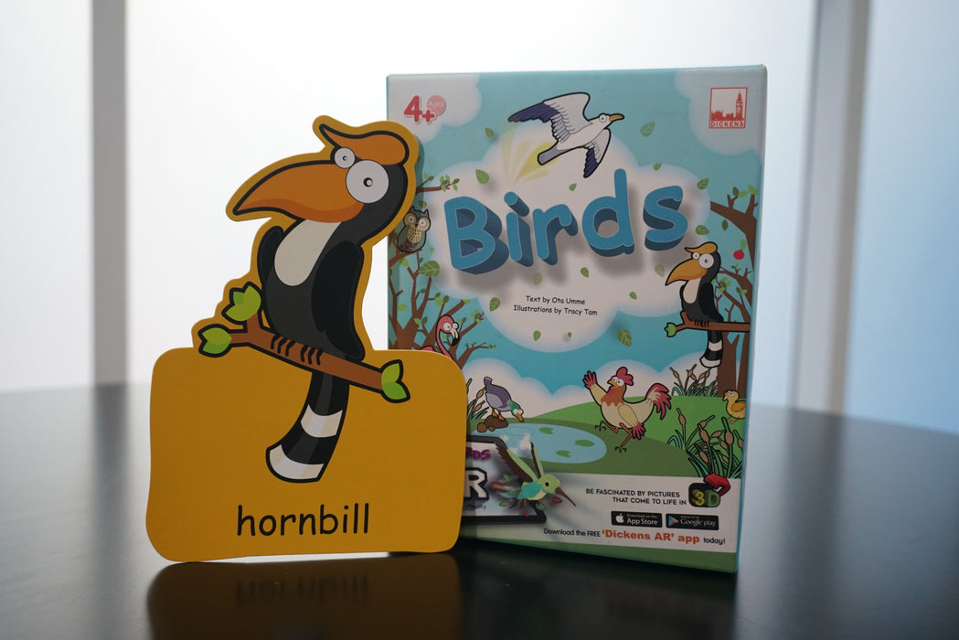 Flashcards with AR Birds