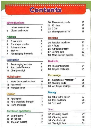 Fun HOT Maths Book 1