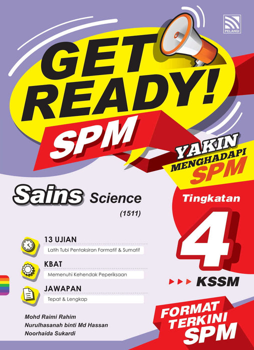 Get Ready SPM 2022 Sains Tingkatan 4