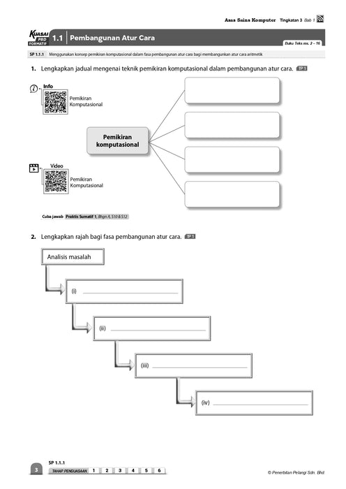 Kuasai PBD 2024 Asas Sains Komputer Tingkatan 3