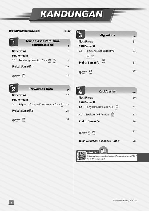 Kuasai PBD 2024 Asas Sains Komputer Tingkatan 3