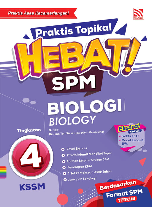 Praktis Topikal Hebat SPM 2024 Biologi Tingkatan 4