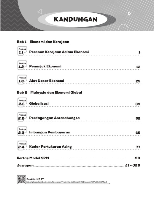 Praktis Topikal Hebat SPM 2024 Ekonomi Tingkatan 5