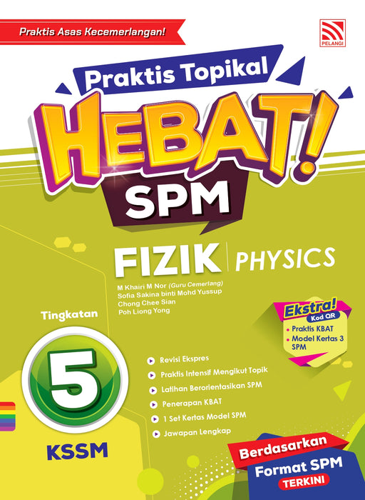 Praktis Topikal Hebat SPM 2024 Fizik Tingkatan 5