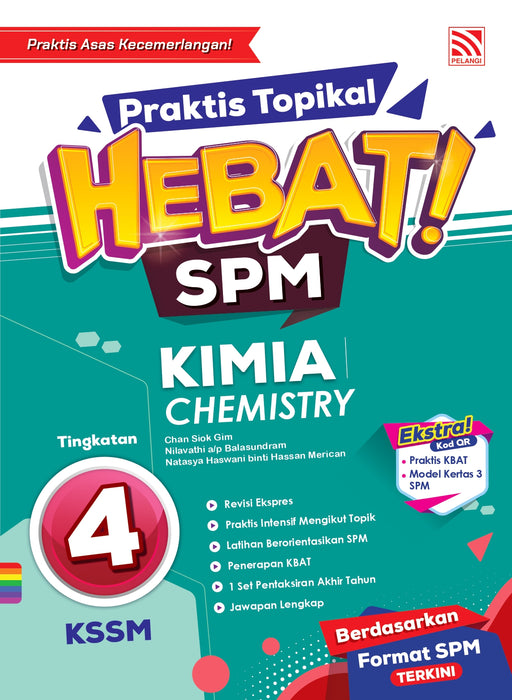 Praktis Topikal Hebat SPM 2024 Kimia Tingkatan 4