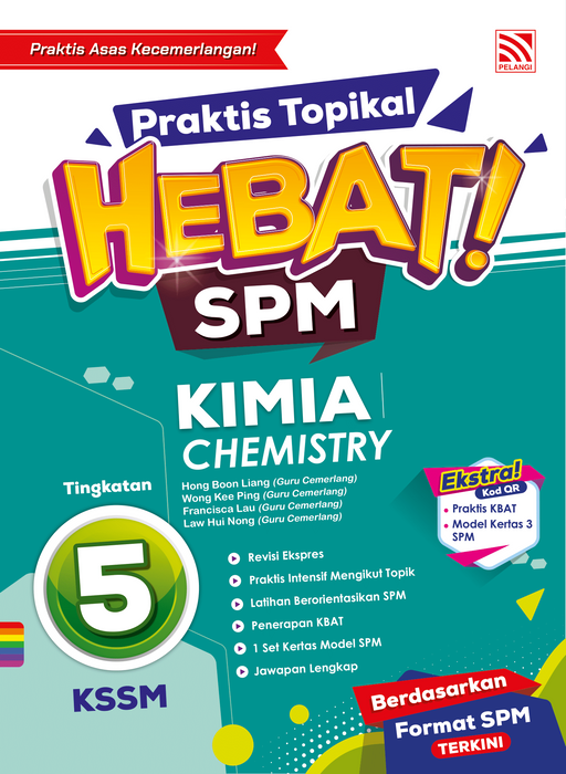 Praktis Topikal Hebat SPM 2024 Kimia Tingkatan 5