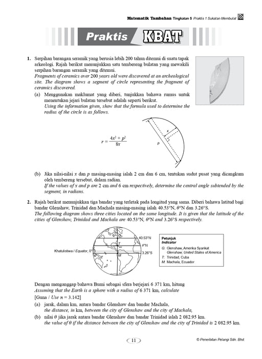 Praktis Topikal Hebat SPM 2024 Matematik Tambahan Tingkatan 5