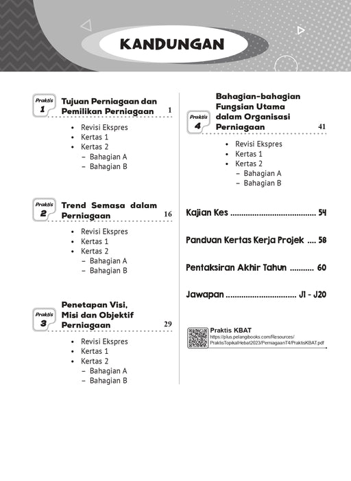 Praktis Topikal Hebat SPM 2024 Perniagaan Tingkatan 4