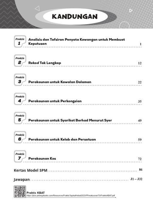 Praktis Topikal Hebat SPM 2024 Prinsip Perakaunan Tingkatan 5