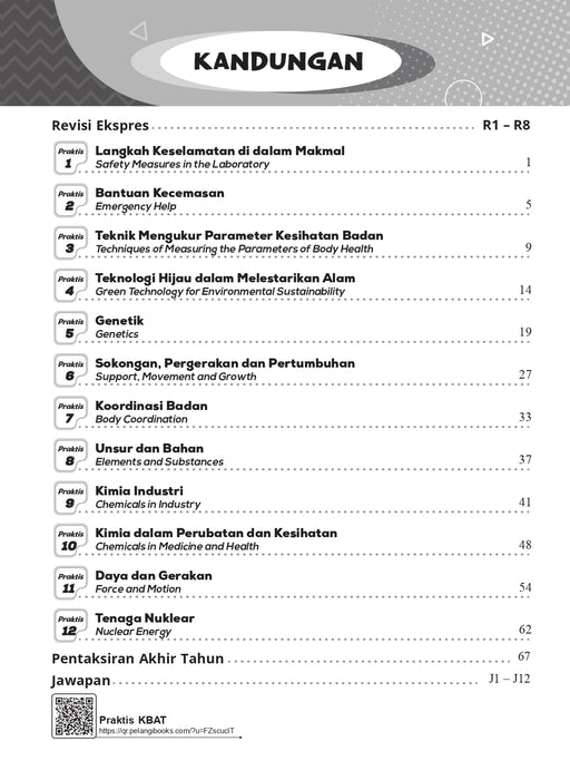 Praktis Topikal Hebat SPM 2024 Sains Tingkatan 4