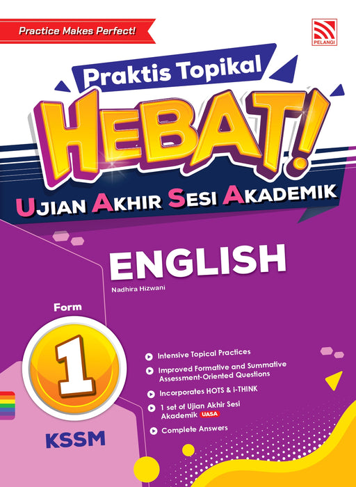 Praktis Topikal Hebat UASA 2023 English Form 1