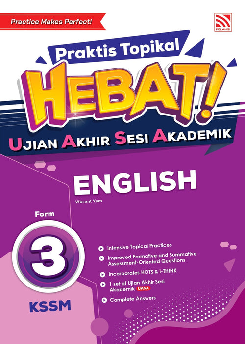 Praktis Topikal Hebat UASA 2023 English Form 3