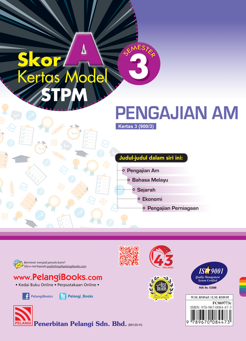 Skor A Kertas Model STPM 2023 Pengajian Am Semester 3