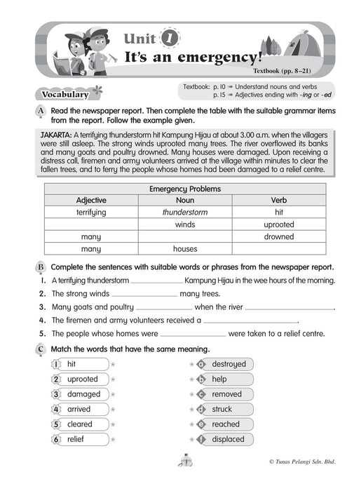 Super Kids 2022 非凡儿童 English Workbook Year 6A