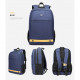 Golden Wolf Trident Backpack - Blue