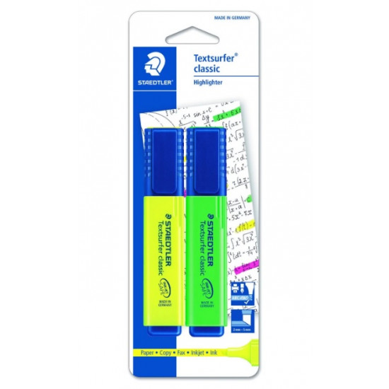 Staedtler Textsurfer® Classic Highlighter Yellow and Green