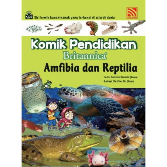 Komik Pendidikan Britannica - Amfibia Dan Reptilia