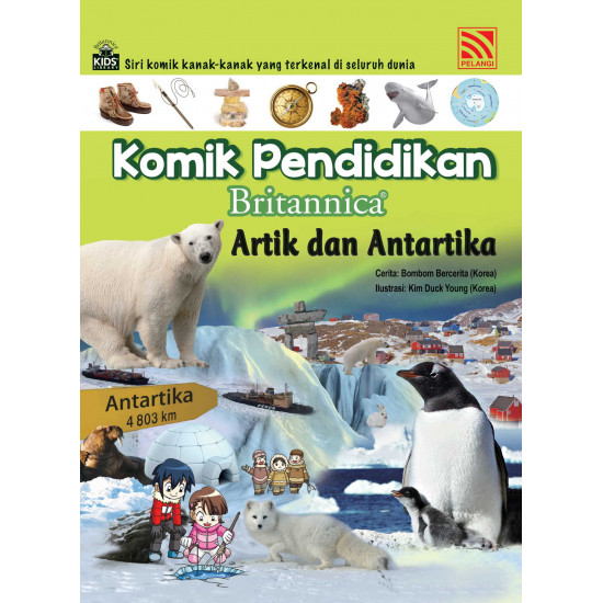 Komik Pendidikan Britannica - Artik dan Antartika