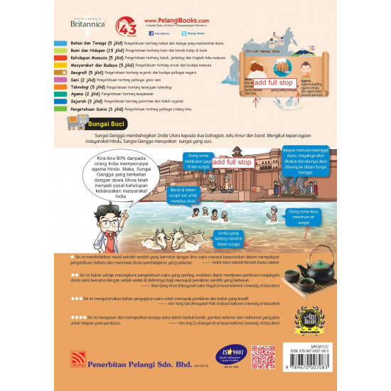 Komik Pendidikan Britannica - Asia
