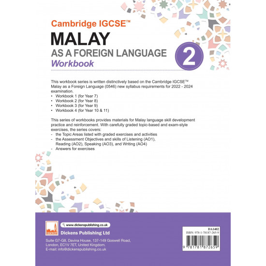 Cambridge IGCSE™ Malay As A Foreign Language Book 2