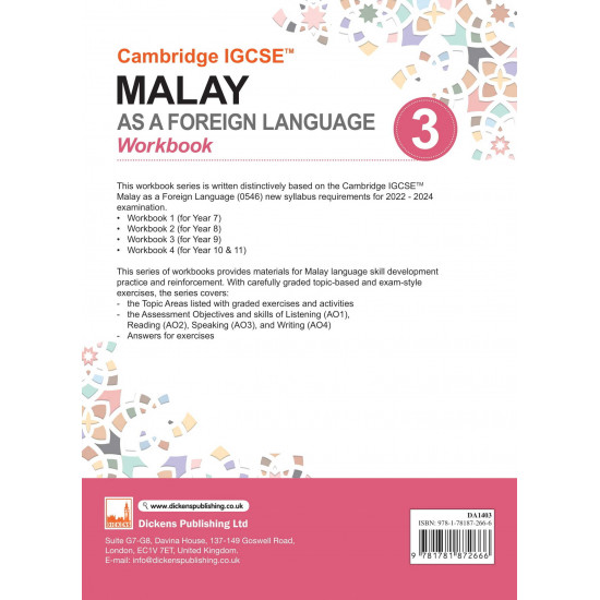 Cambridge IGCSE™ Malay As A Foreign Language Book 3