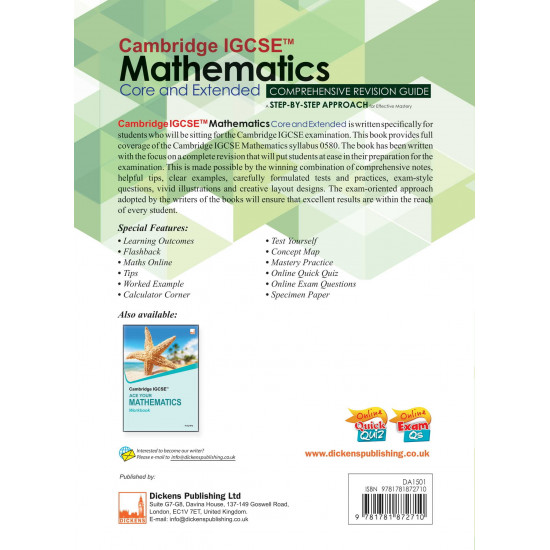 Cambridge IGCSE™ Mathematics Core and Extended