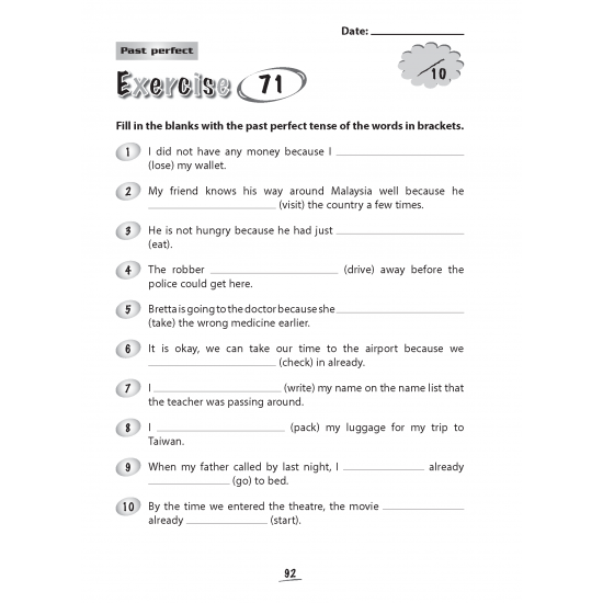 Elementary Grammar Workbooks Primary 3
