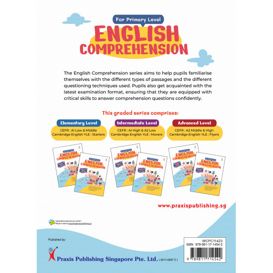 English Comprehension Workbook for Primary 1