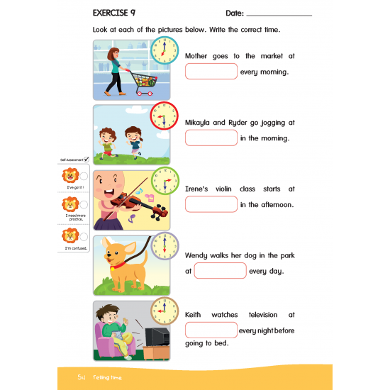 Get Ready for Primary One Maths Book 4