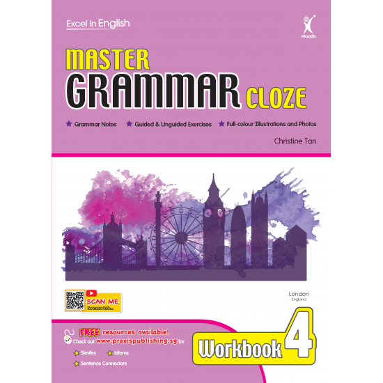 Master Grammar Cloze Workbook 4