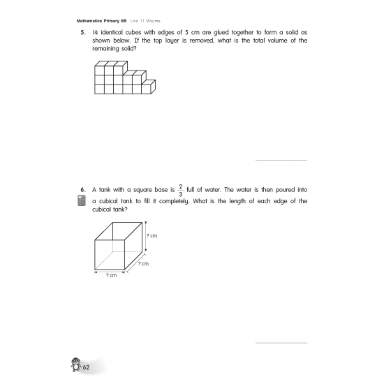 Mastering Mathematics Workbook Primary 6B