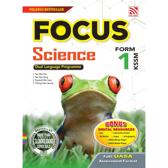 Focus KSSM 2023 Science Form 1 (ebook)