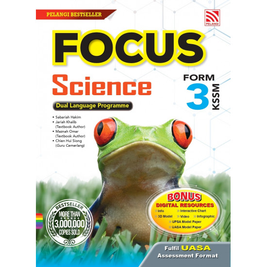 Focus KSSM 2023 Science Form 3 (ebook)