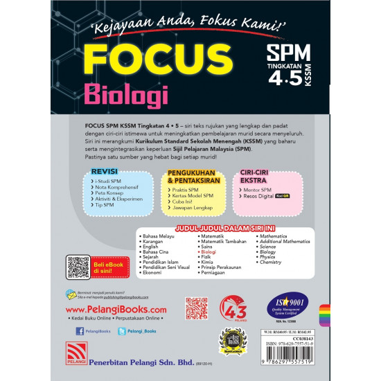 Focus SPM 2023 Biologi