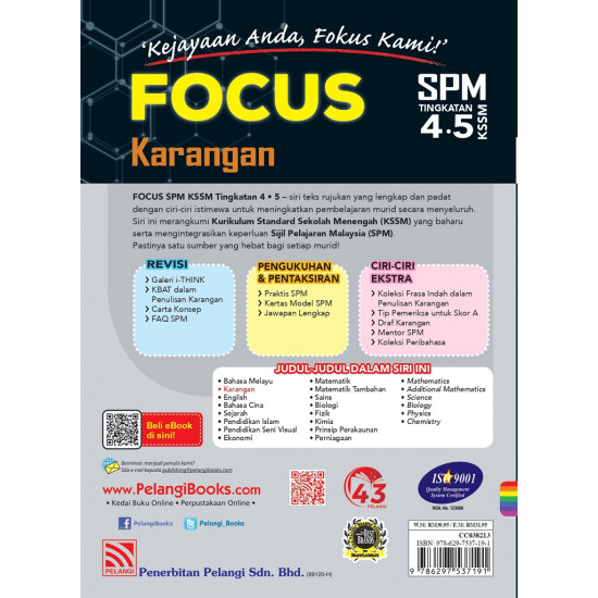 Focus SPM 2023 Karangan Tingkatan 4.5