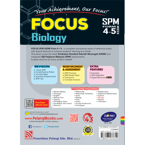 Focus SPM 2023 Biology Form 4.5