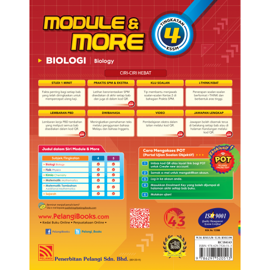 Module and More KSSM 2023 Biologi Tingkatan 4