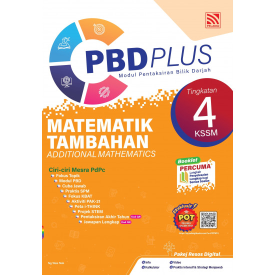 PBD Plus 2023 Matematik Tambahan Tingkatan 4