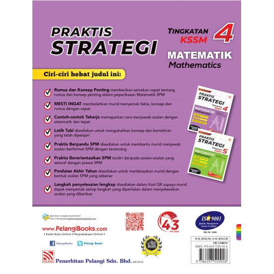 Praktis Strategi 2023 KSSM Matematik Tingkatan 4