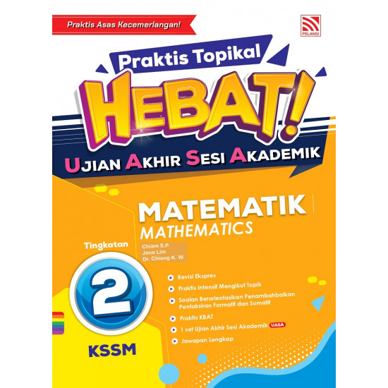Praktis Topikal Hebat UASA 2023 Matematik Tingkatan 2