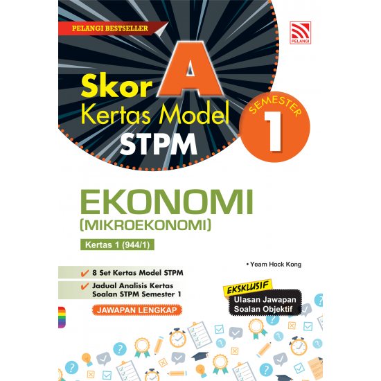 Skor A Kertas Model STPM 2023 Ekonomi Semester 1