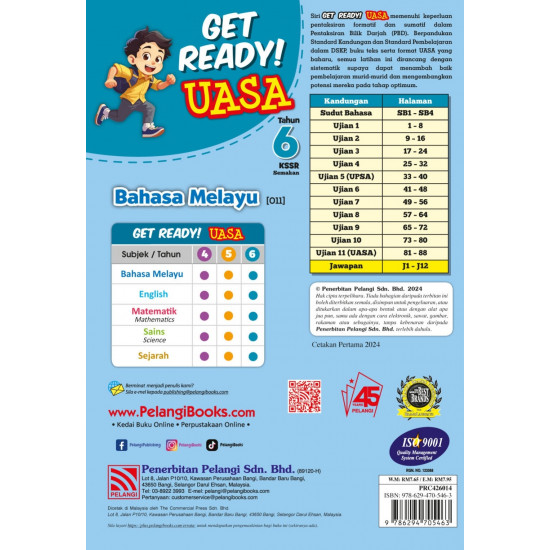 Get Ready! UASA 2024 Bahasa Melayu Tahun 6