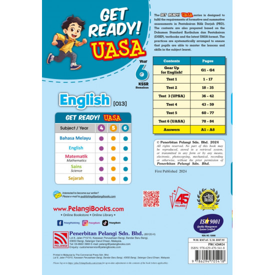 Get Ready! UASA 2024 English Year 6
