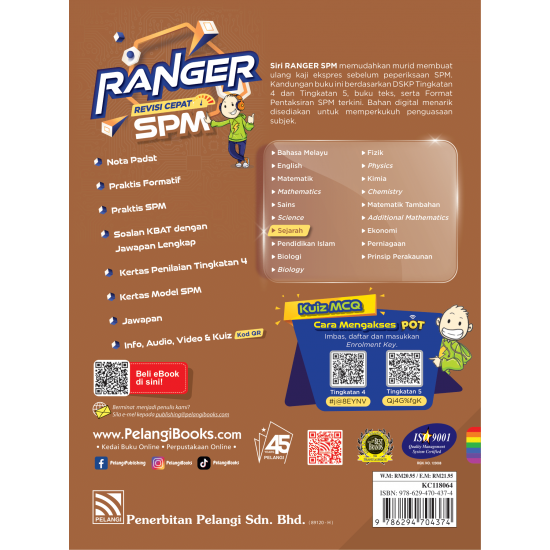 Ranger Revisi Cepat SPM 2024 Sejarah Tingkatan 4.5